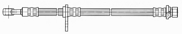 Flexible de frein CEF 512278