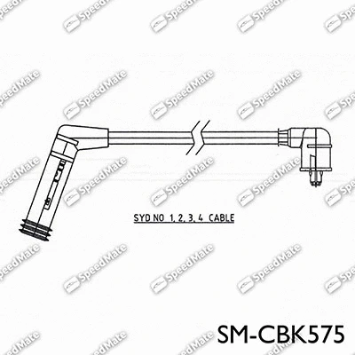 Kit de câbles d'allumage SpeedMate SM-CBK575