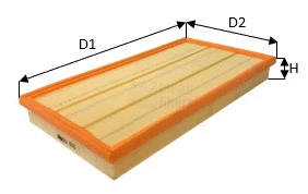 Filtre à air CLEAN FILTERS MA3498