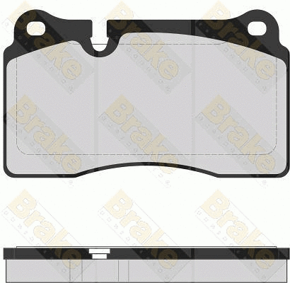 Kit de plaquettes de frein, frein à disque Brake ENGINEERING PA1712