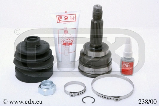 Jeu de joints, arbre de transmission CDX 238/00