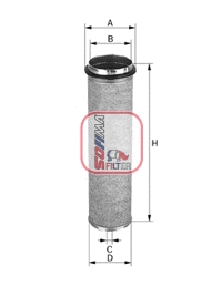 Filtre à air SOFIMA S 1307 A