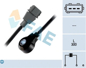 Capteur de cognement FAE 60202