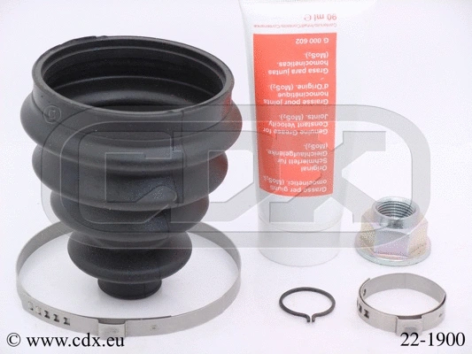 Jeu de joints-soufflets, arbre de commande CDX 22-1900