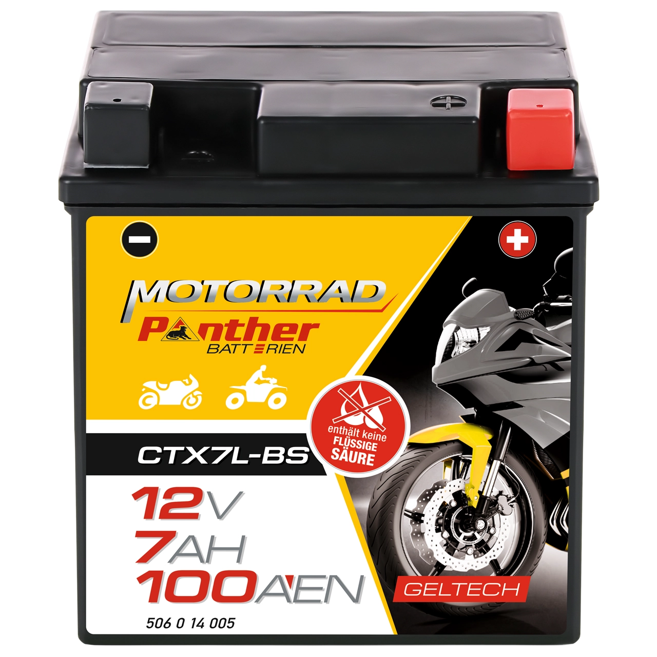 Batterie de démarrage PANTHER-BATTERIEN GB.5061477