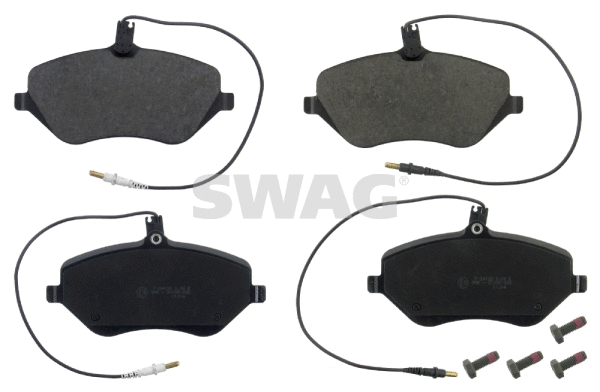 Kit de plaquettes de frein, frein à disque SWAG 64 91 6829