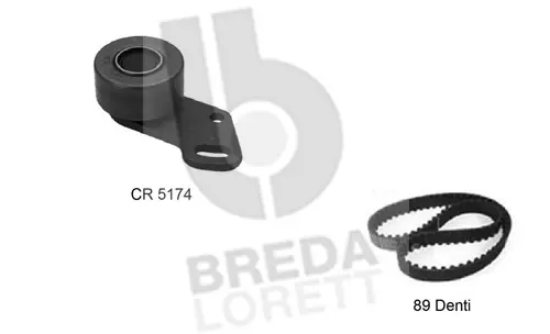 Kit de courroie crantée BREDA LORETT KCD0193