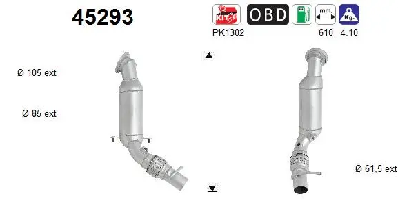 Catalyseur AS 45293