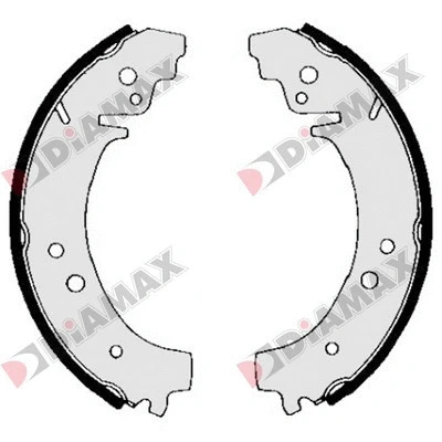 Jeu de mâchoires de frein DIAMAX N01147