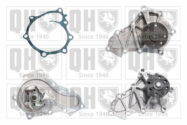 Pompe à eau, refroidissement du moteur QUINTON HAZELL QCP3780
