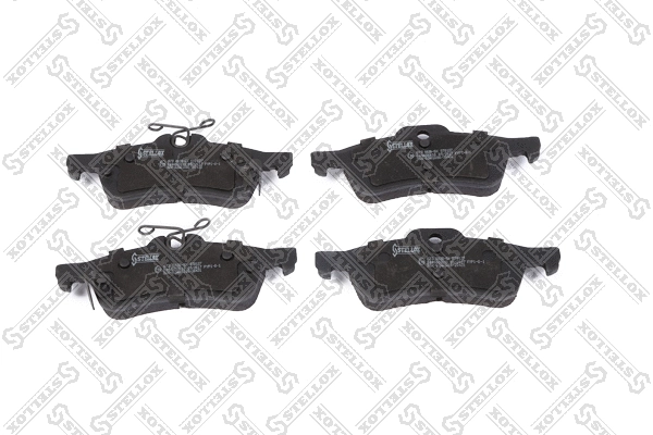 Kit de plaquettes de frein, frein à disque STELLOX 873 002B-SX