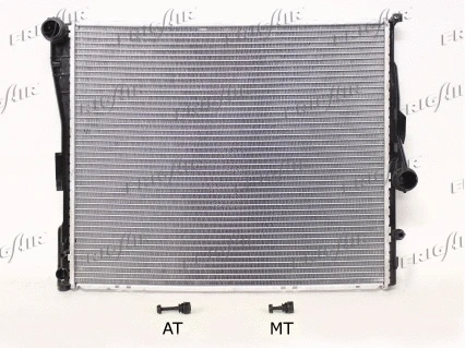 Radiateur, refroidissement du moteur FRIGAIR 0102.3138