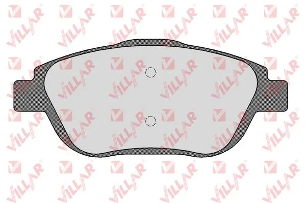 Kit de plaquettes de frein, frein à disque VILLAR 626.1590