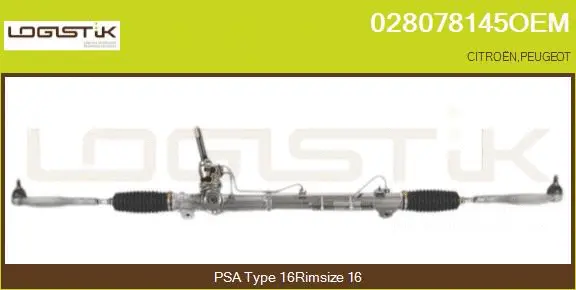 Crémaillère de direction LGK 028078145OEM