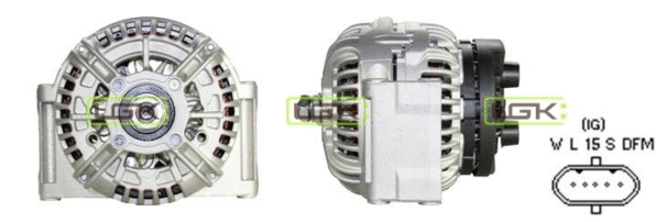 Alternateur LGK 442354