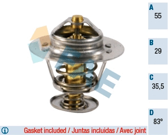 Thermostat, liquide de refroidissement FAE 5306983