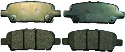 Kit de plaquettes de frein, frein à disque DENCKERMANN B110998