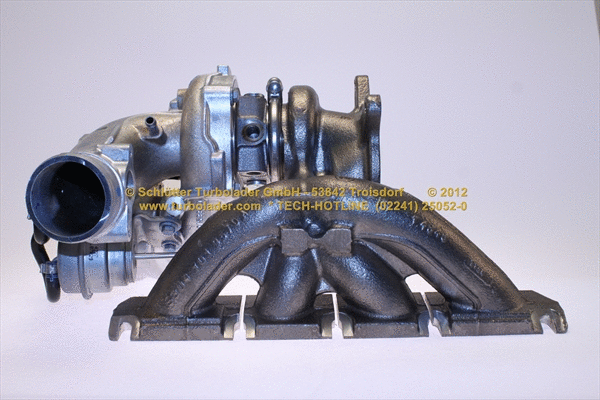 Turbocompresseur, suralimentation SCHLÜTTER TURBOLADER 172-08117
