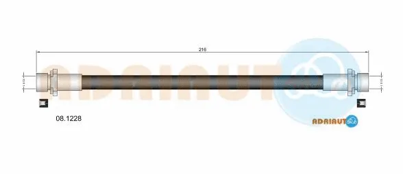 Flexible de frein ADRIAUTO 08.1228