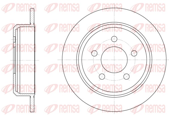 Disque de frein REMSA 6913.00