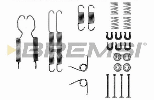 Kit d'accessoires, mâchoire de frein BREMSI SK0683