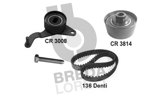 Kit de courroie crantée BREDA LORETT KCD0026