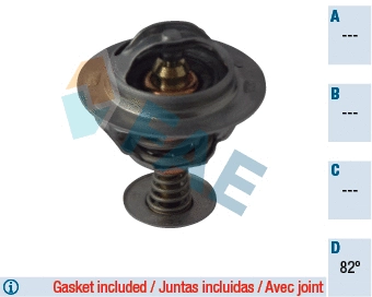 Thermostat, liquide de refroidissement FAE 5345982