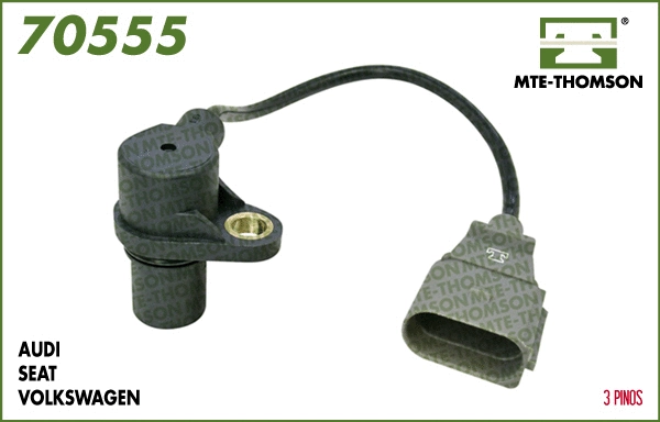 Capteur d'angle, vilebrequin MTE-THOMSON 70555