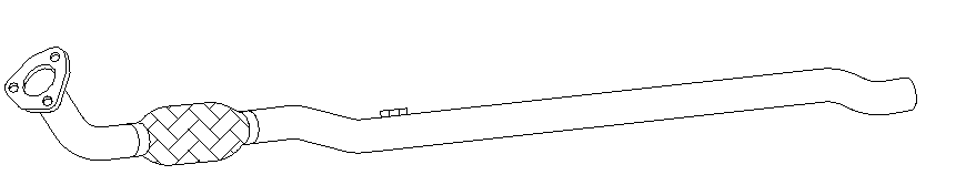 Tuyau d'échappement Vellerand 14467