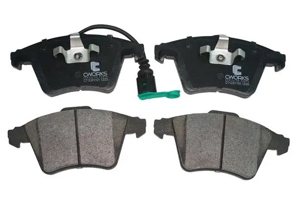 Kit de plaquettes de frein, frein à disque CWORKS C11CR1101