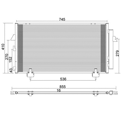 Condenseur, climatisation PowerMax 7110217