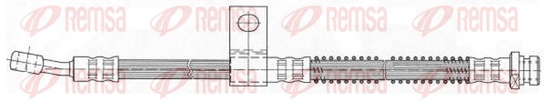 Flexible de frein REMSA G1904.42