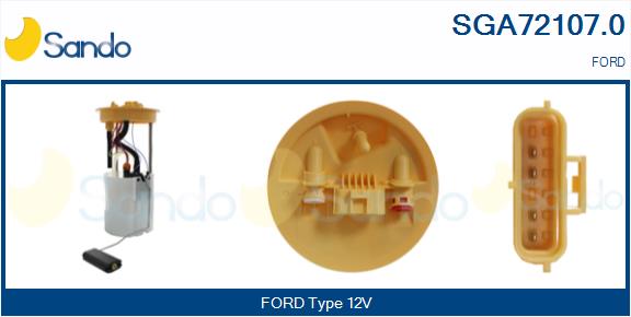 unité d'alimentation de carburant SANDO SGA72107.0