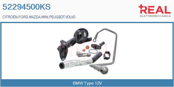 Kit de montage, compresseur REAL 52294500KS