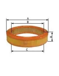 Filtre à air SAMPIYON FILTER CH 1090