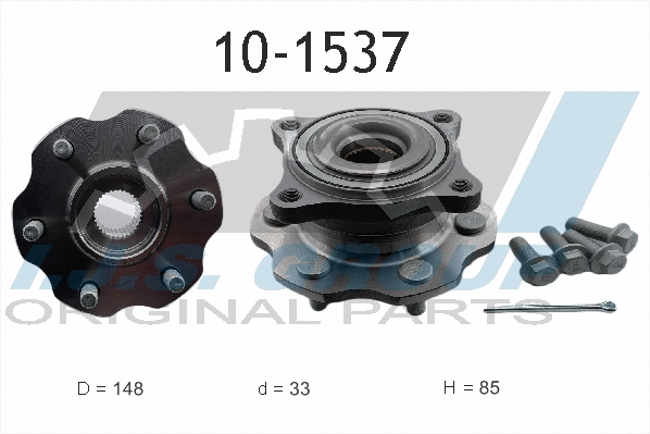 Kit de roulements de roue IJS GROUP 10-1537
