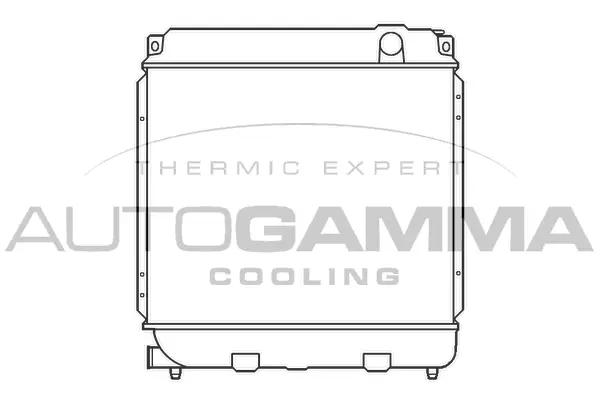 Radiateur, refroidissement du moteur AUTOGAMMA 100083