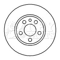 Disque de frein KEY PARTS KBD4079
