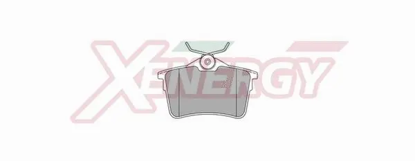 Kit de plaquettes de frein, frein à disque AP XENERGY X41023