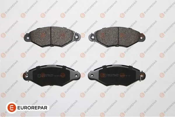 Kit de plaquettes de frein, frein à disque EUROREPAR 1617254780