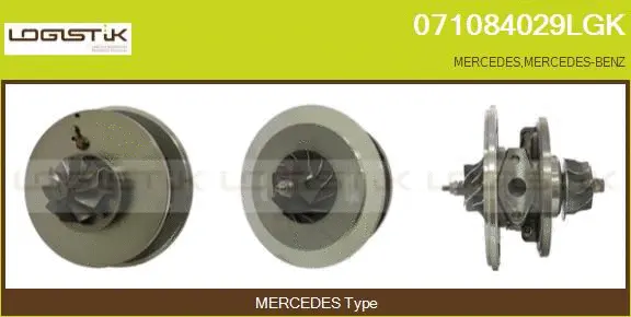 Groupe carter, turbocompresseur LGK 071084029LGK