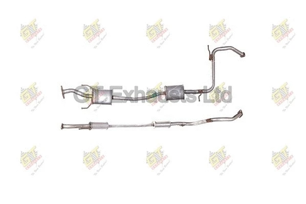 Silencieux central GT Exhausts GMA147