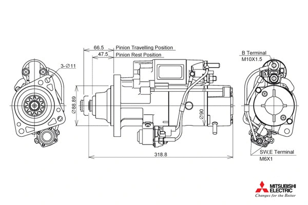 Démarreur KUTNAK AUTOMOTIVE 721620/M