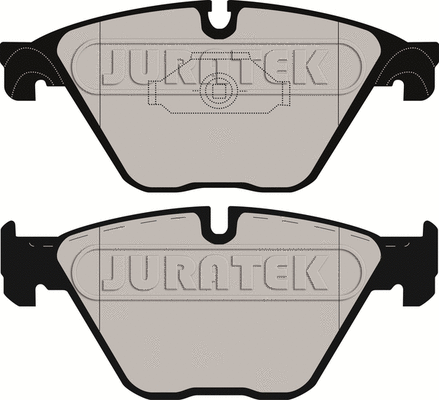 Kit de plaquettes de frein, frein à disque JURATEK JCP8025