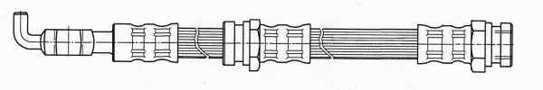 Flexible de frein CEF 512037