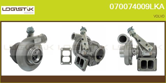 Turbocompresseur, suralimentation LGK 070074009LKA