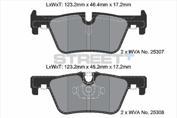 Kit de plaquettes de frein, frein à disque PAGID Racing T8117SP2001