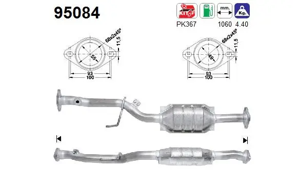 Catalyseur AS 95084
