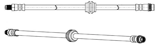 Flexible de frein CEF 512663