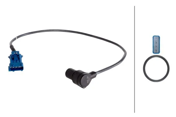 Capteur d'angle, vilebrequin HELLA 6PU 009 167-141